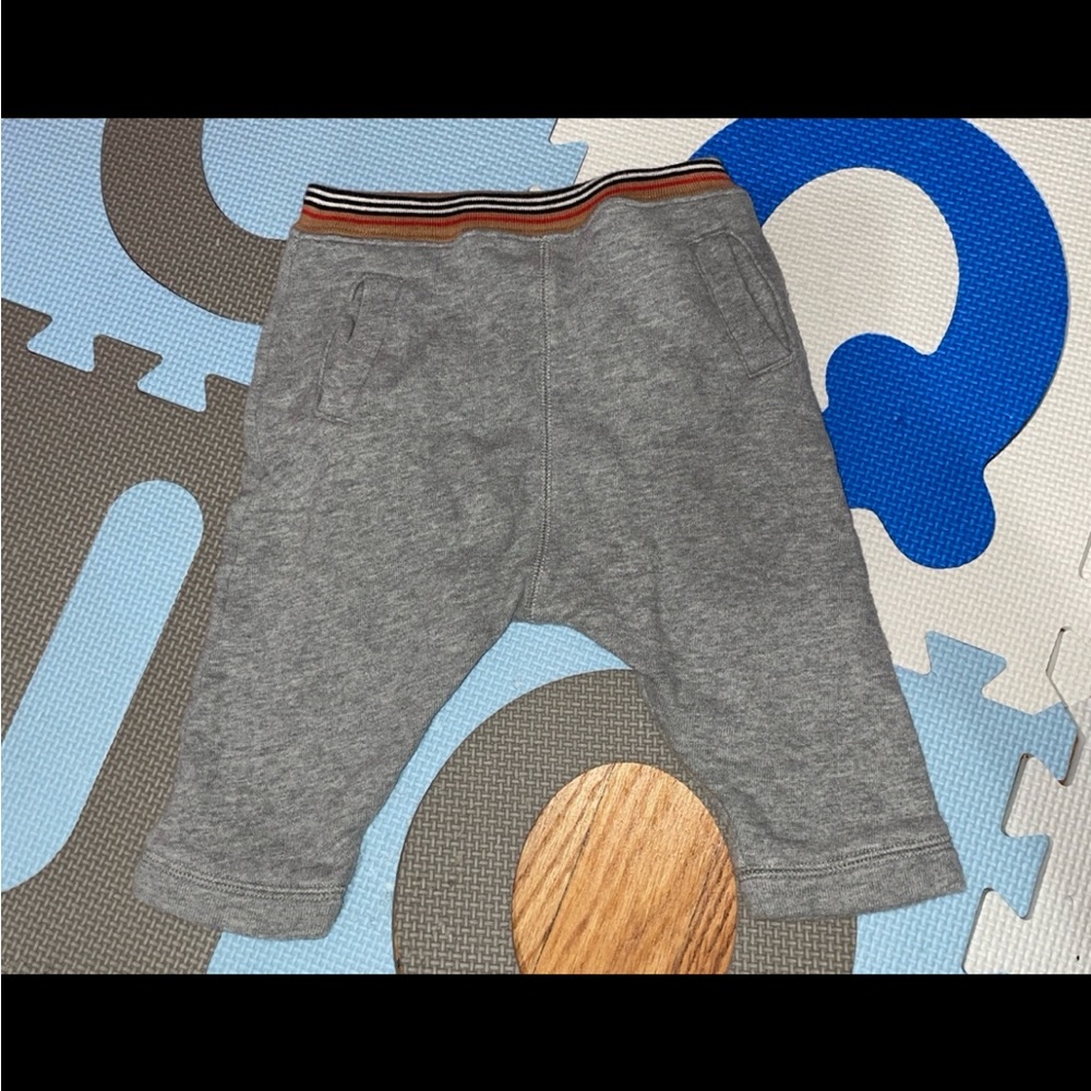Burberry unisex baby jogger pants